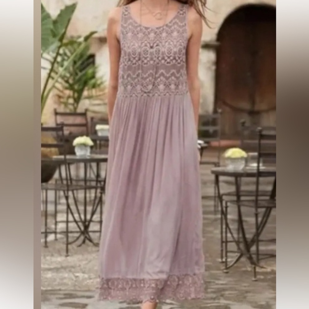 🪻Sundance🪻Lilac Lace Dress